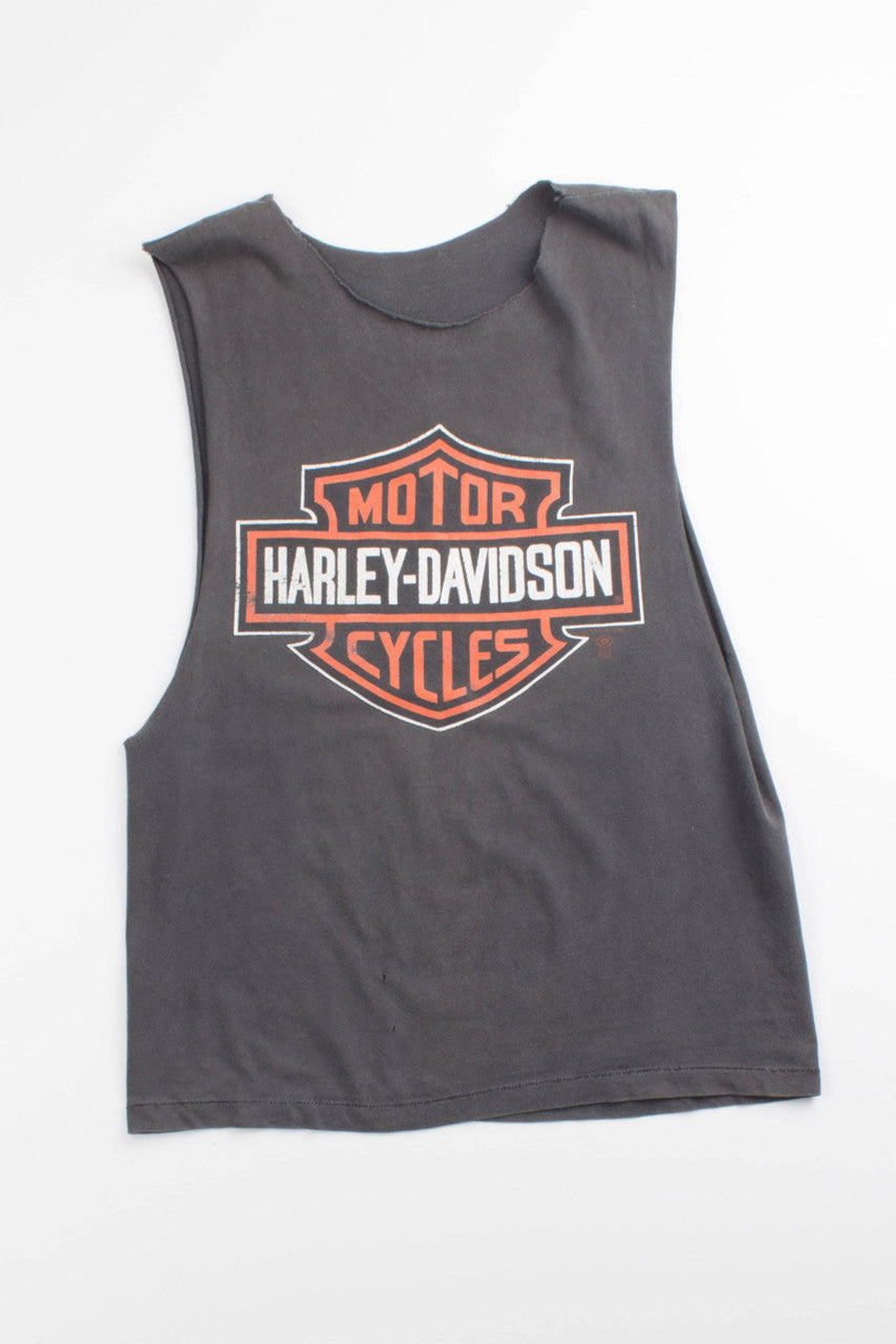 '89 Harley Davidson Motorcycles Cut-Off