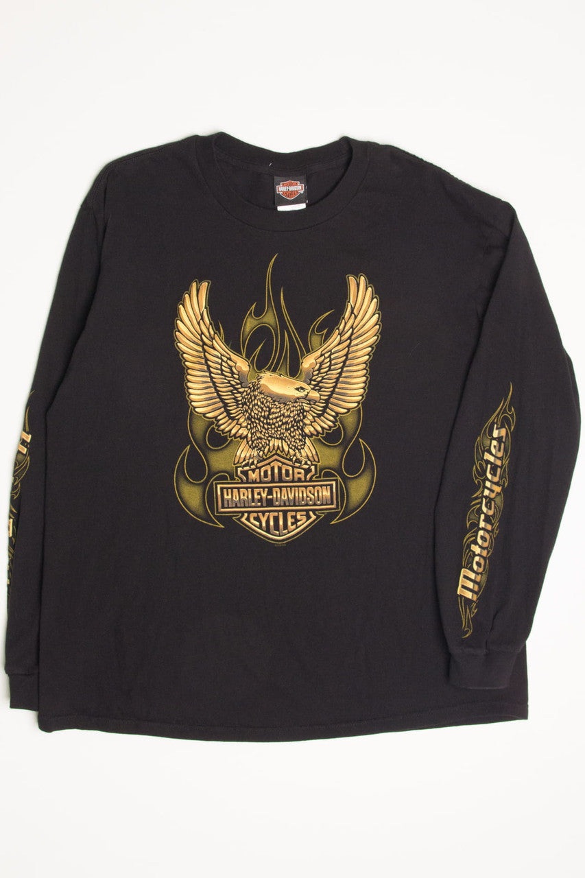 Cape Cod Golden Eagle Harley-Davidson T-Shirt (2010s)