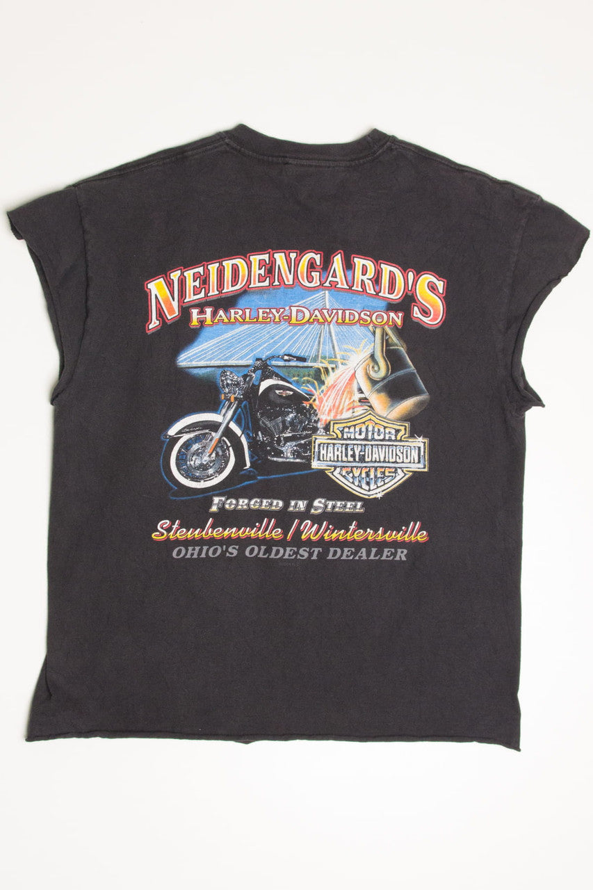 Neidengard's Cut Up Harley-Davidson T-Shirt (2000s)