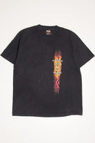 Pacific Hawaii Flaming Tiki Harley-Davidson T-Shirt