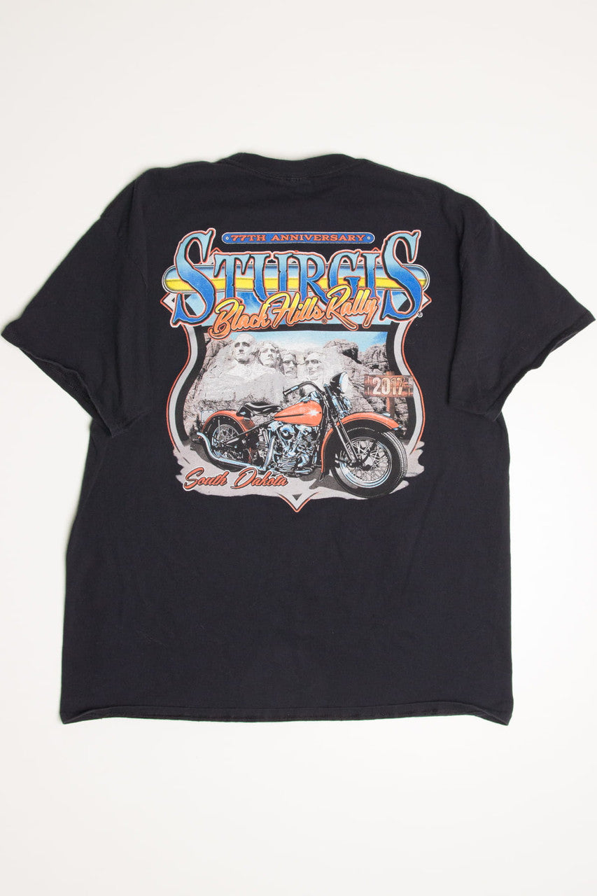 77th Anniversary Sturgis Black Hills Rally T-Shirt (2017)