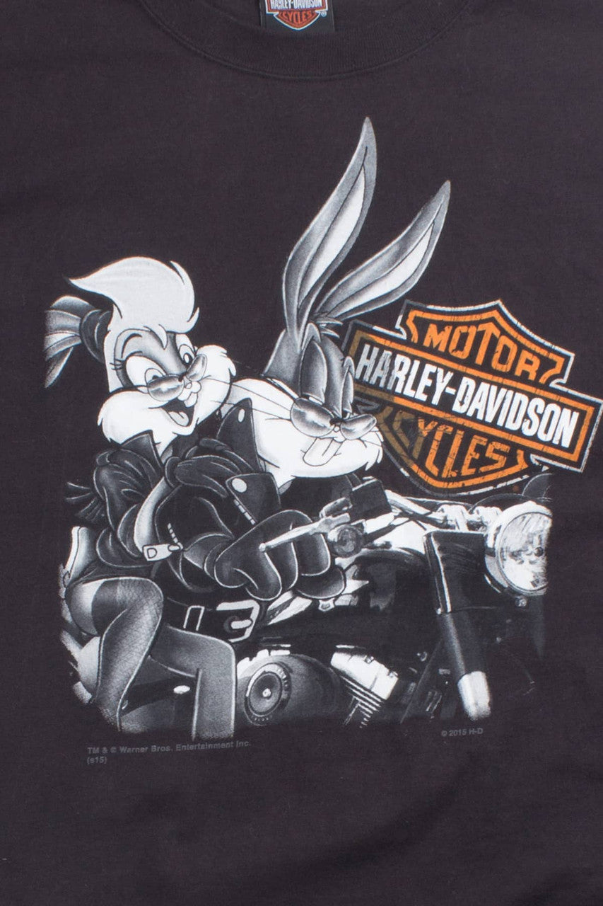 Bugs and Lola Harley Davidson T-Shirt