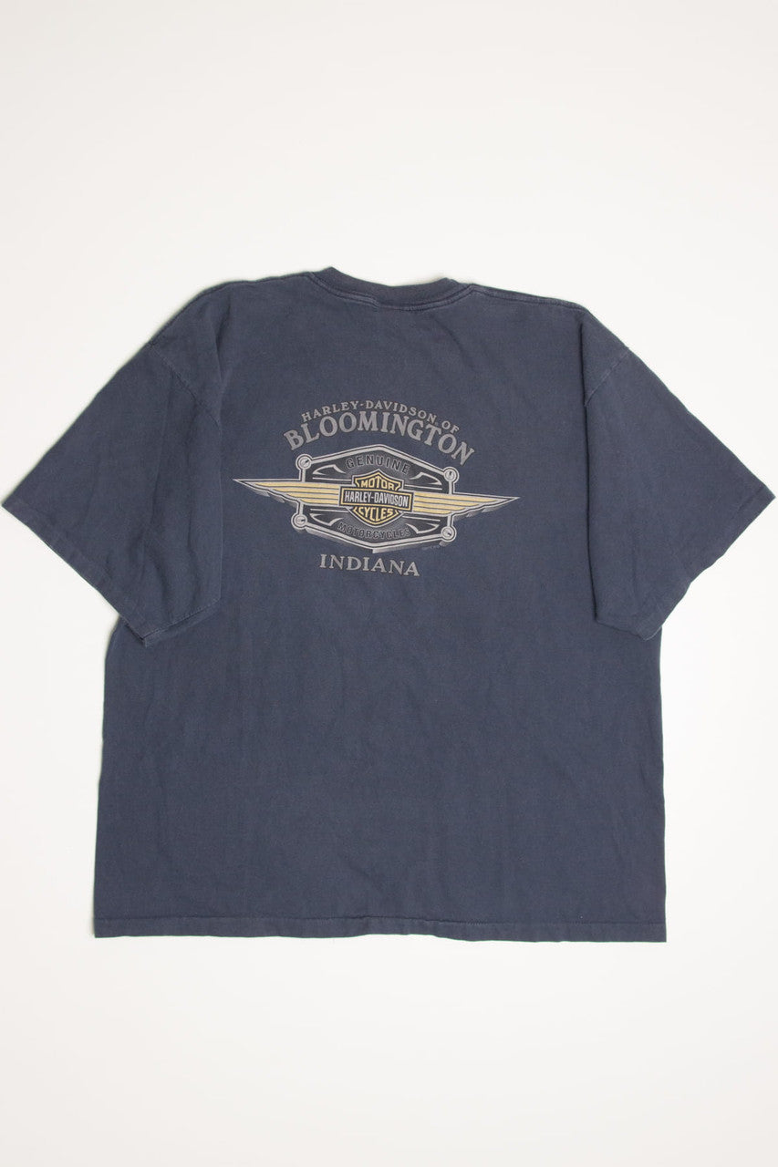 Bloomington Indiana Harley-Davidson T-Shirt (2010s) 1