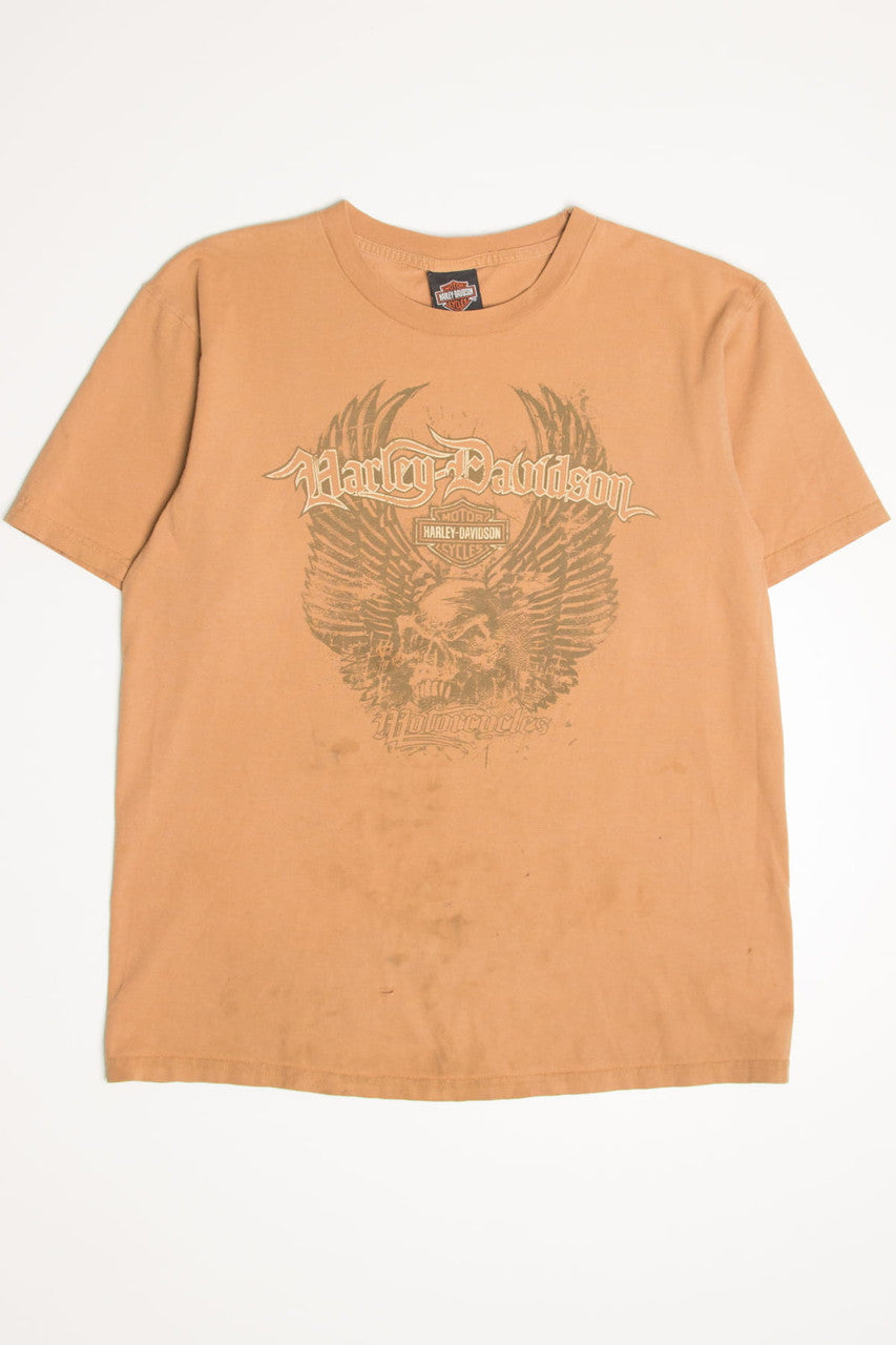 Stained Tacoma Washington Harley-Davidson T-Shirt (2000s)