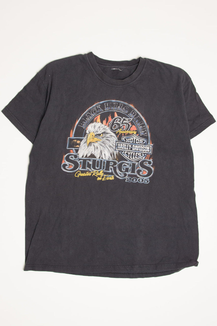 65th Anniversary Sturgis Bike Rally Harley-Davidson T-Shirt (2005)