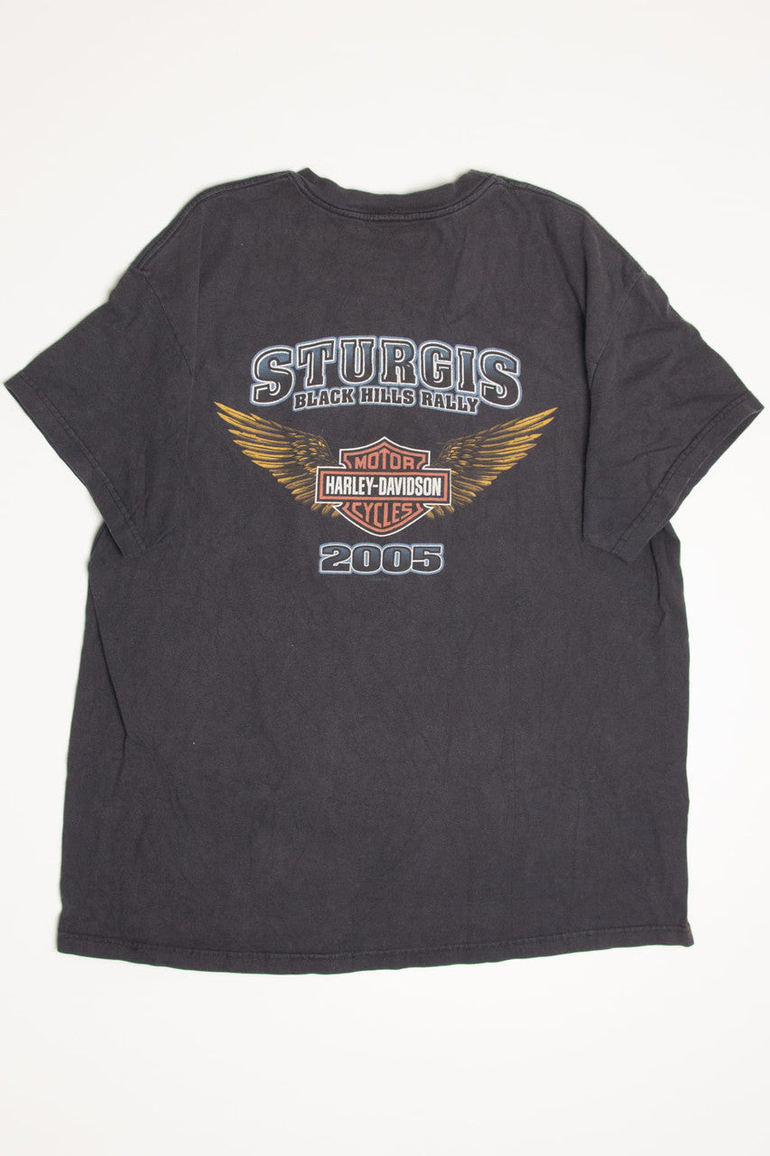 65th Anniversary Sturgis Bike Rally Harley-Davidson T-Shirt (2005)