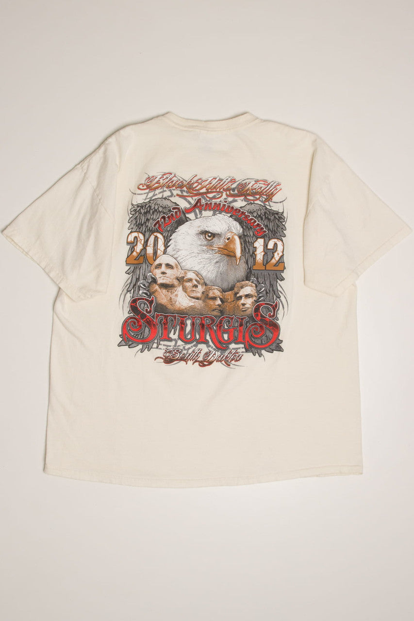 72nd Anniversary Sturgis Black Hills Rally T-Shirt (2012)