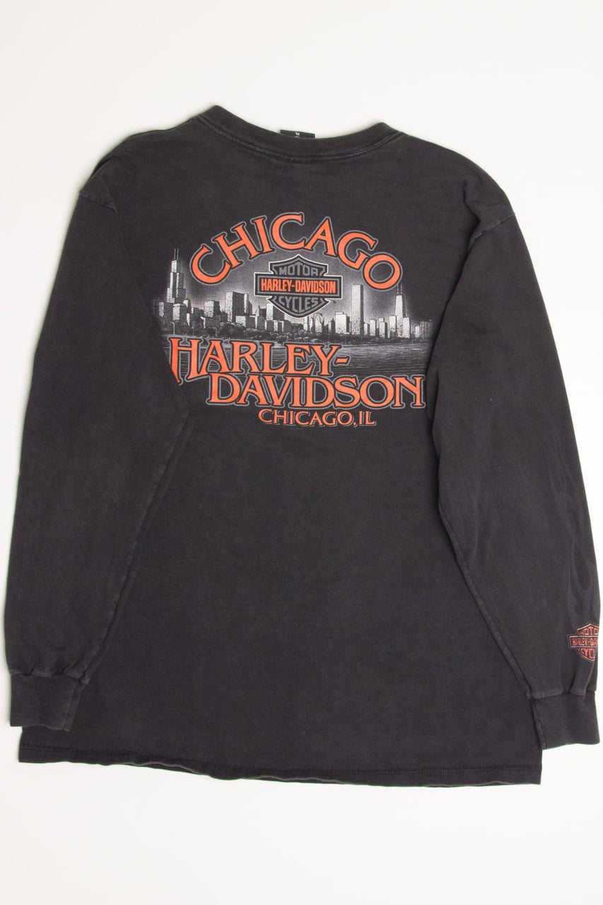 HARLEY DAVIDSON CHICAGO ハーレーダビッドソン 長袖シャツ Chicago Harley-Davidson Long Sleeve T-Shirt – Ragstock