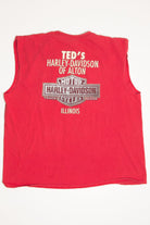 Alton Illinois Ted's Harley-Davidson Sleeveless T-Shirt (2010s)