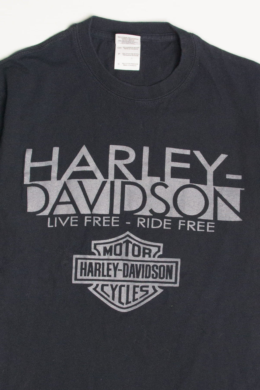 Live Free Ride Free Harley-Davidson T-Shirt