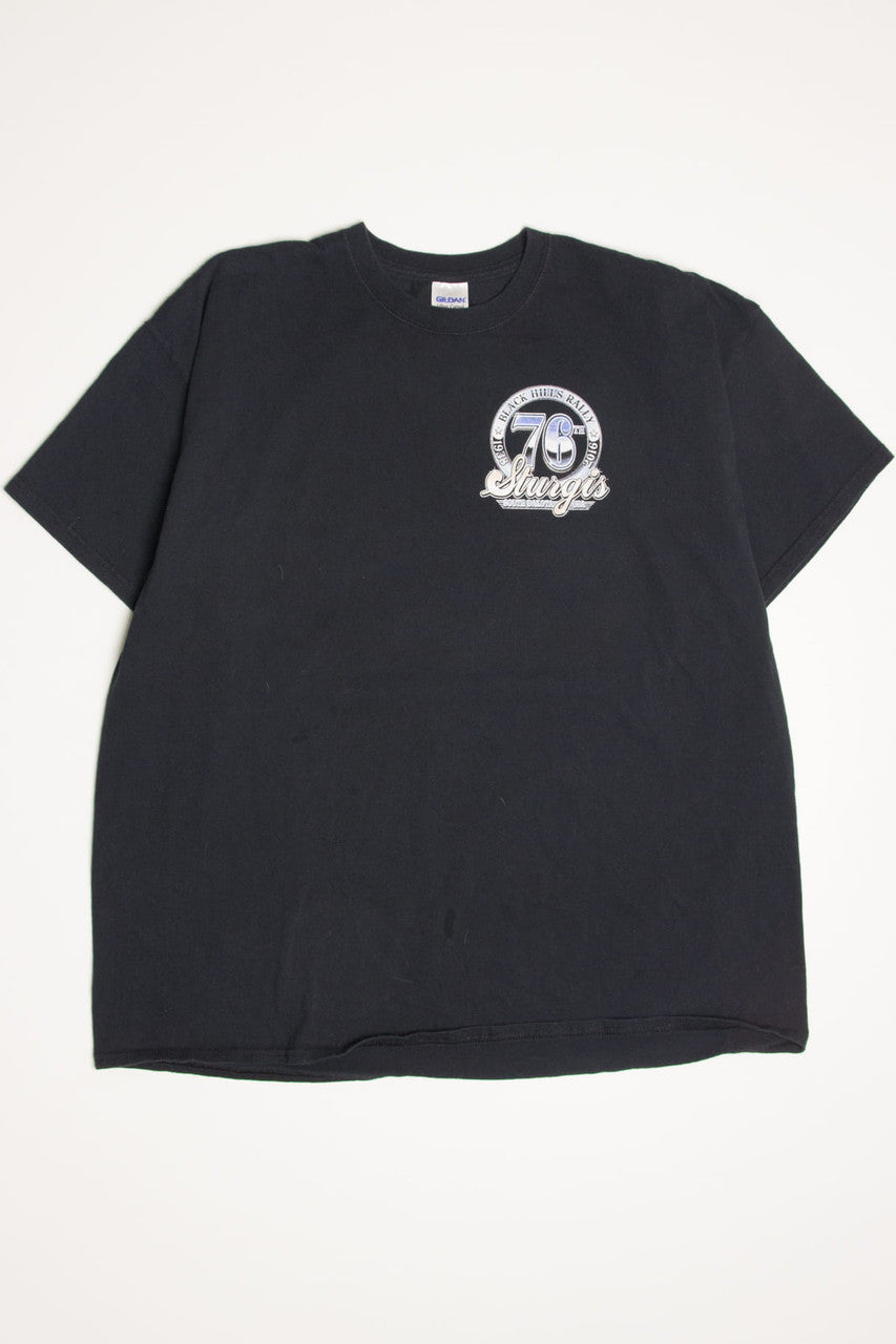 76th Anniversary Sturgis Black Hills Rally T-Shirt (2016)