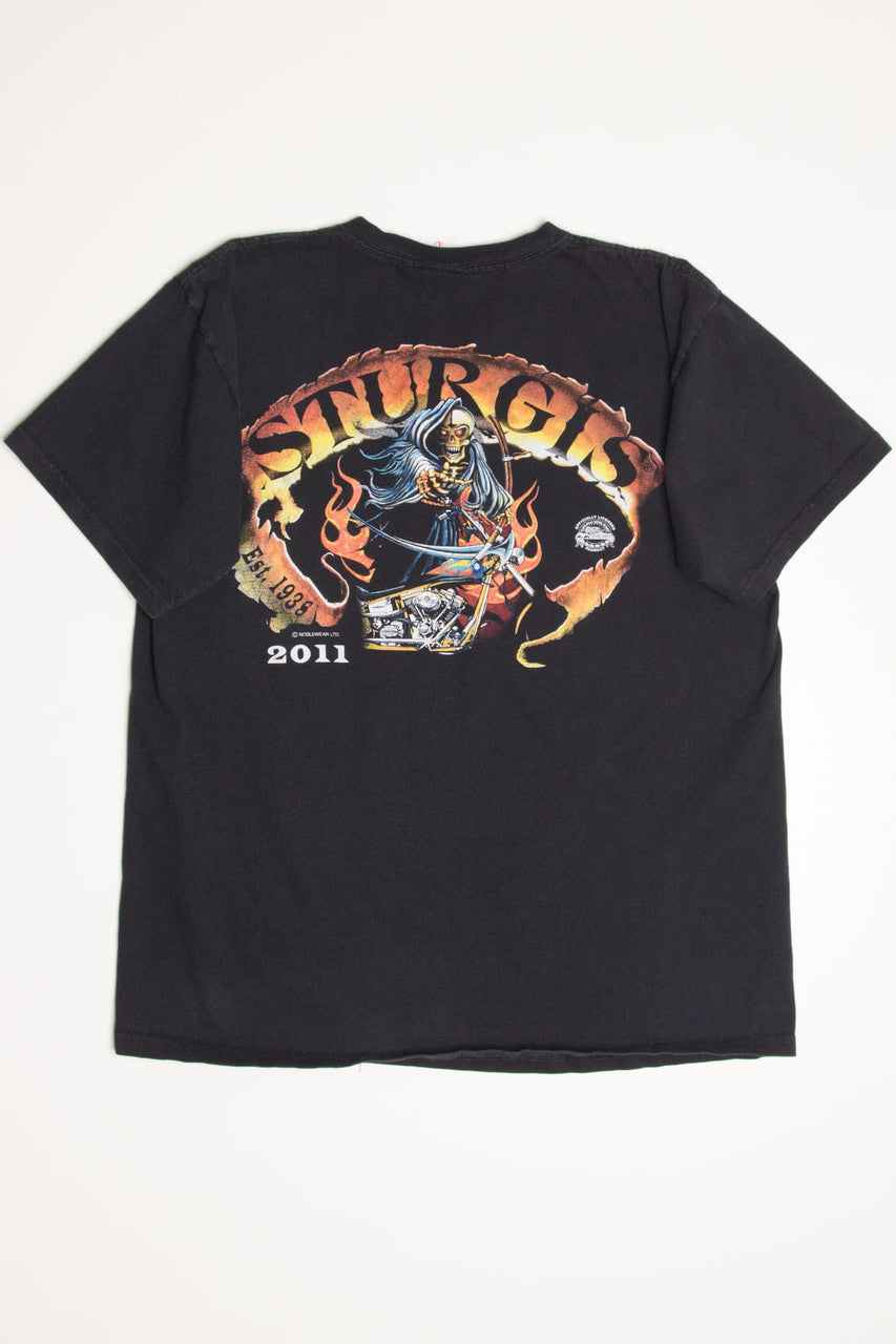 Grim Reaper Sturgis Black Hills Rally T-Shirt (2011)