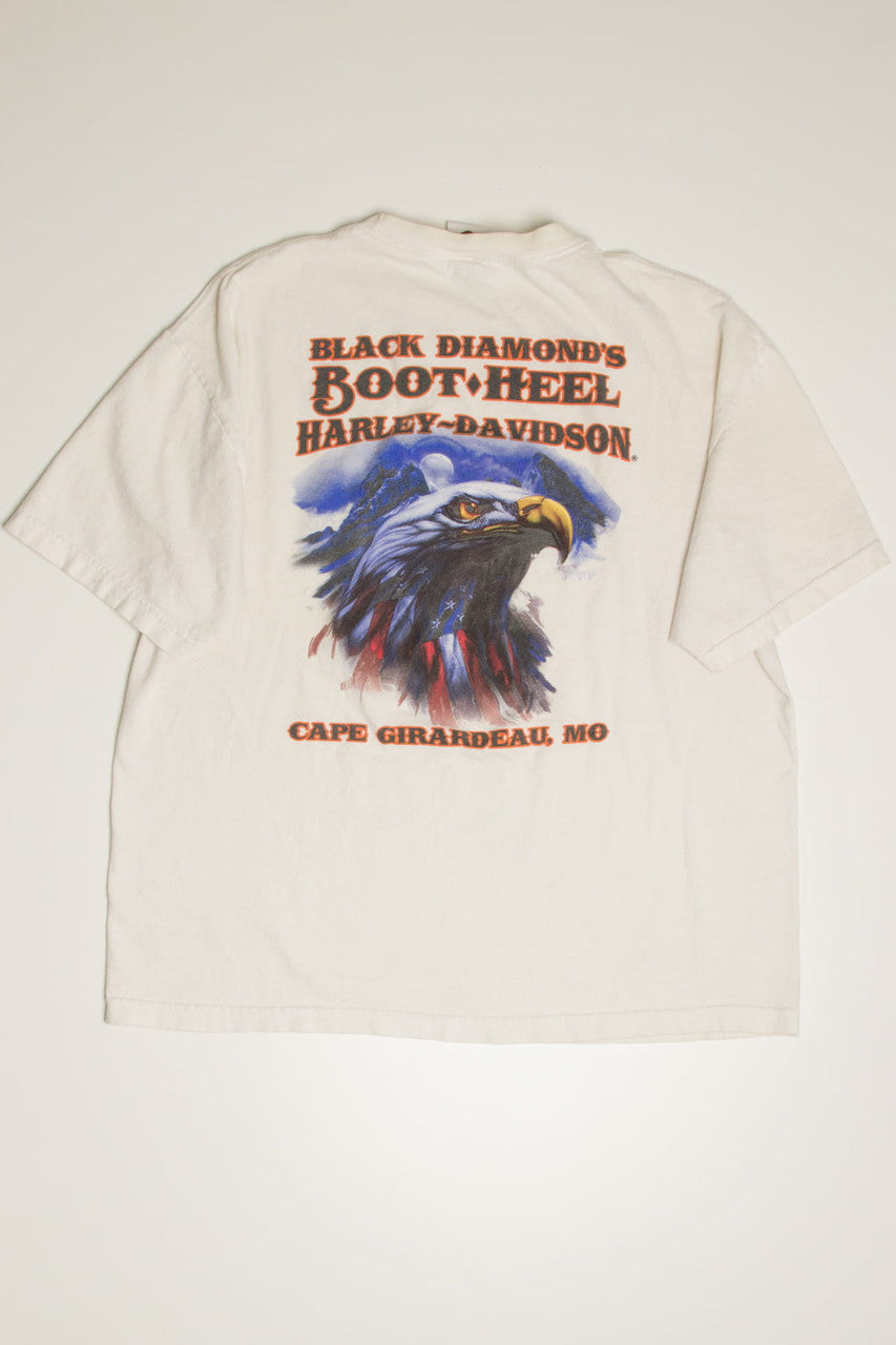 American Eagle Cape Girardeau Harley-Davidson T-Shirt (2010s)