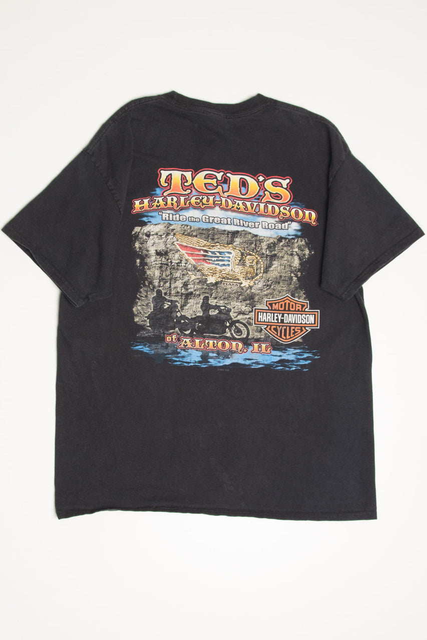 Bulldog Ted's Alton Illinois Harley-Davidson T-Shirt