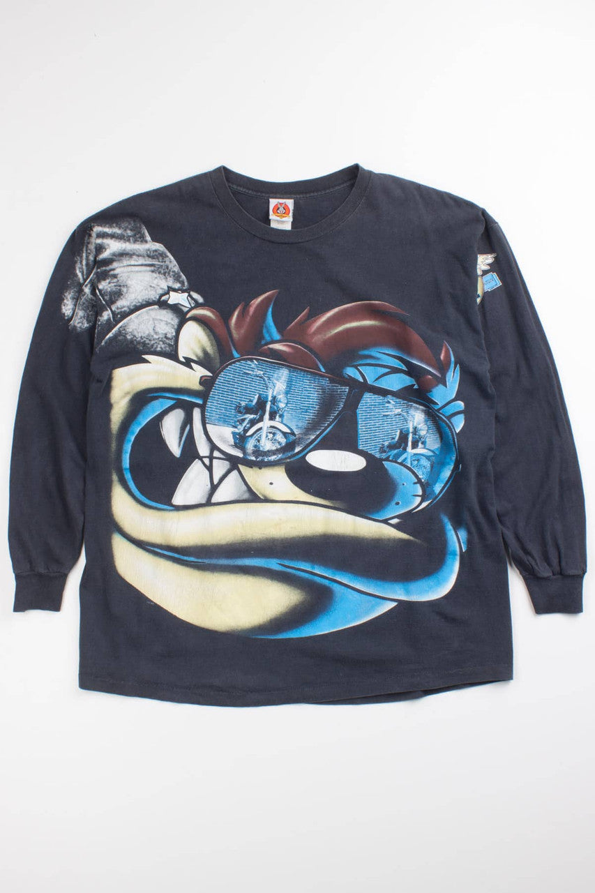 Large Motor Taz Craze Long Sleeve Tee