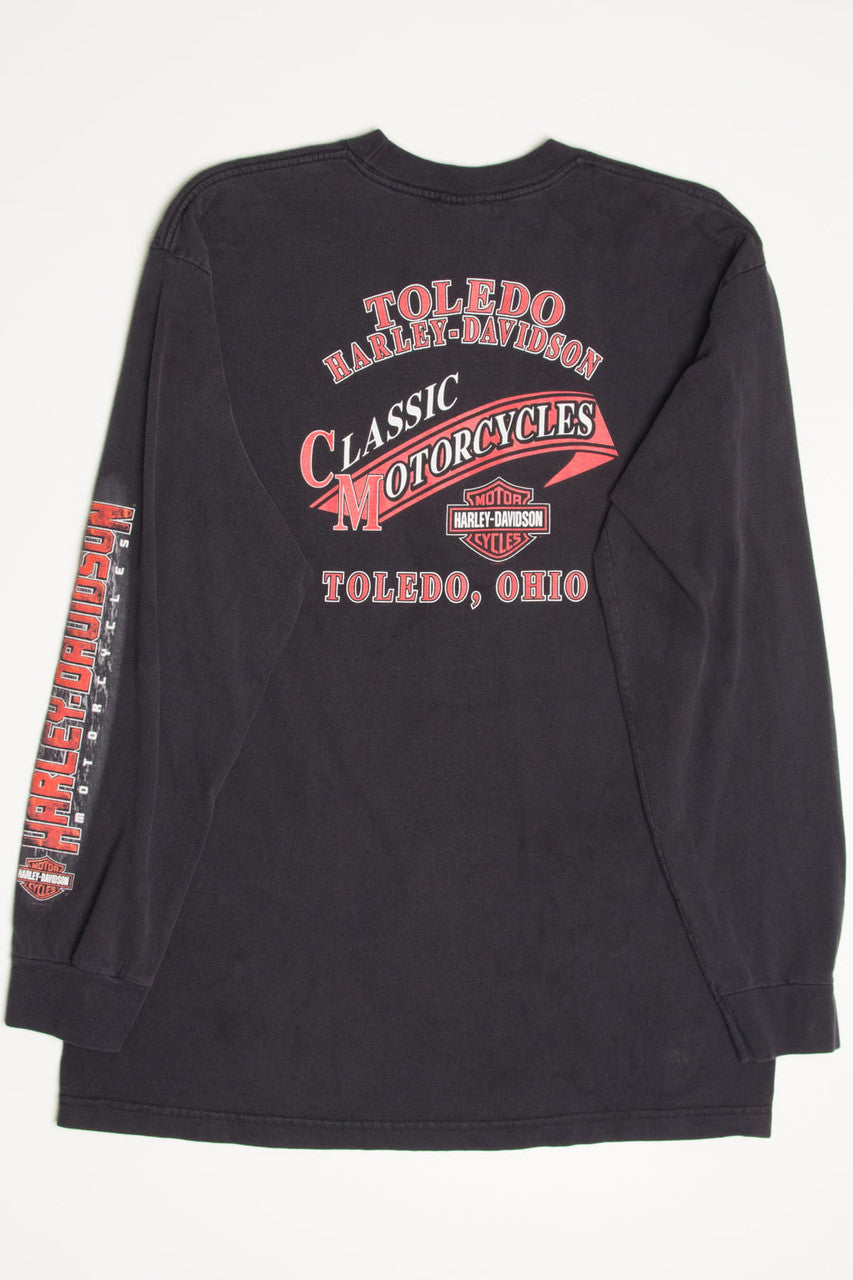 Classic Motorcycles Toledo Harley-Davidson T-Shirt (2000s)