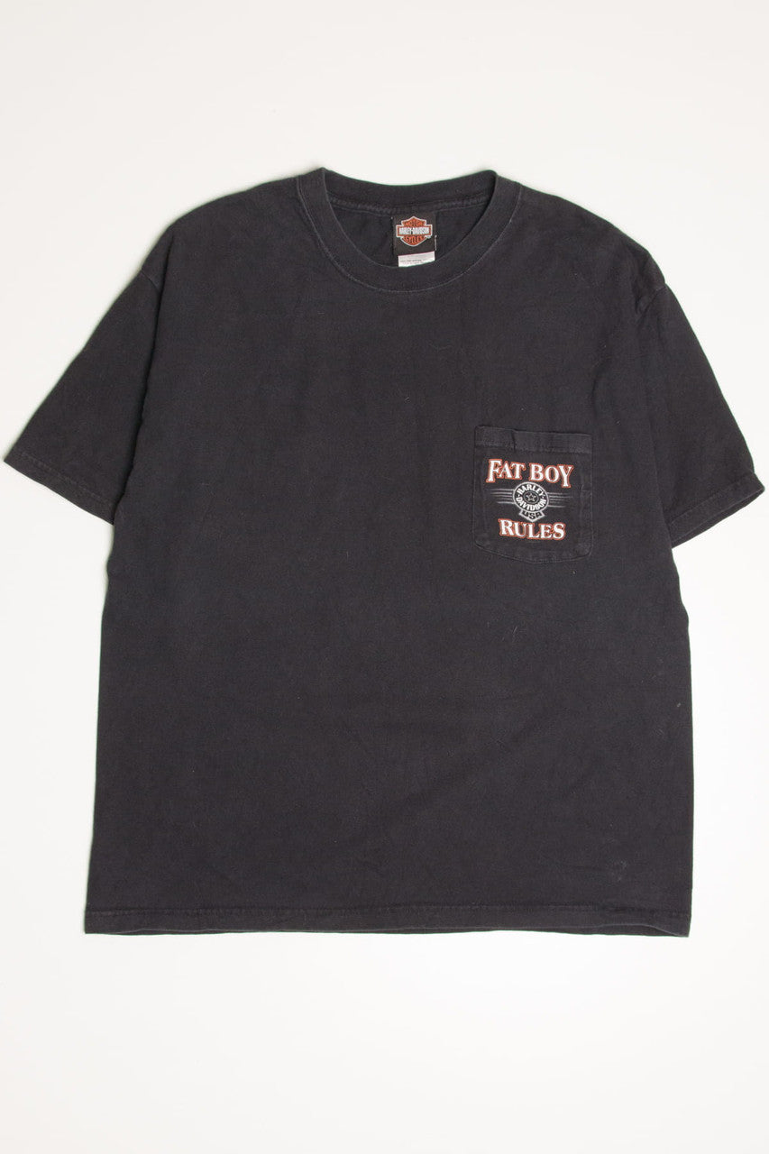 Fat Boy Rules Minor's Harley-Davidson T-Shirt (2000s)