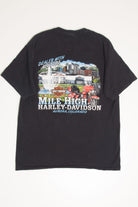 Smoking Skulls Mile High Colorado Harley-Davidson T-Shirt
