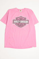 Pink Las Vegas Harley Davidson T-Shirt