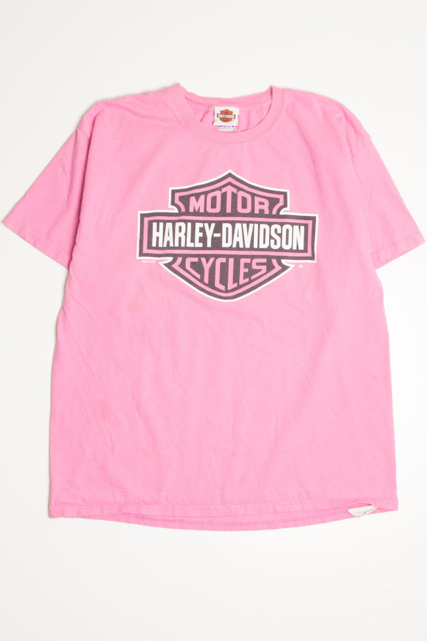 Pink Las Vegas Harley Davidson T-Shirt
