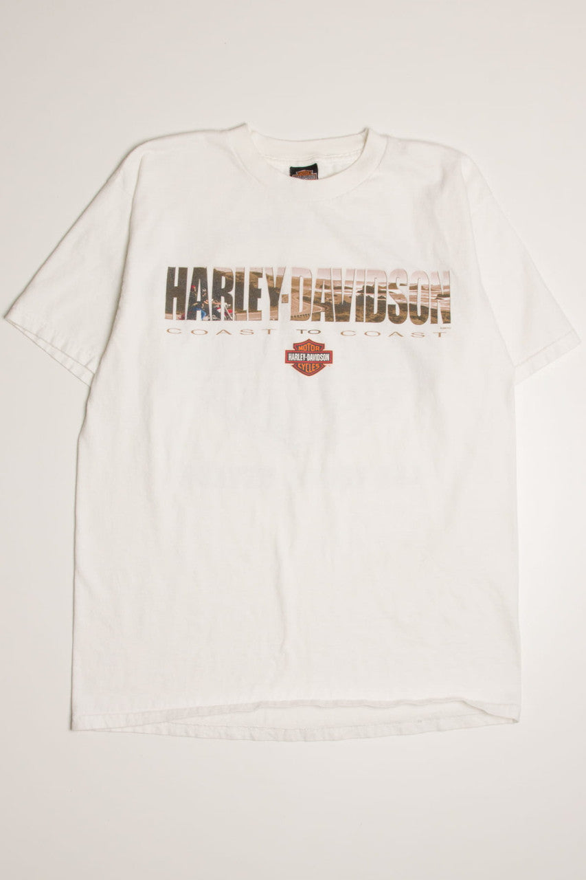 White Las Vegas Harley Davidson T-Shirt