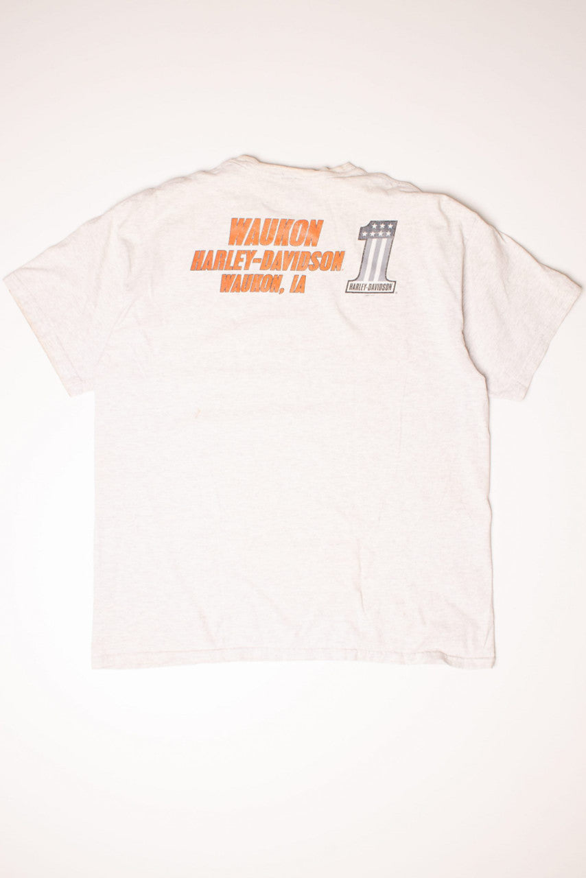 Vintage Waukon Iowa Harley Davidson T-Shirt