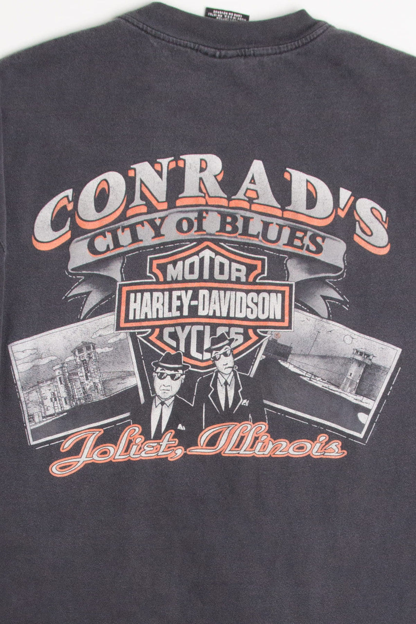 Vintage City of Blues Harley Davidson T-Shirt