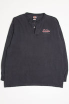 Mississippi Coast Pirate Rider Harley Davidson Henley