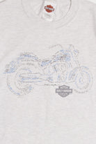 Vintage Wabash Valley Harley Davidson T-Shirt 1