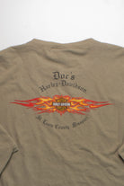 Vintage Brown Harley Davidson Long Sleeve T-Shirt