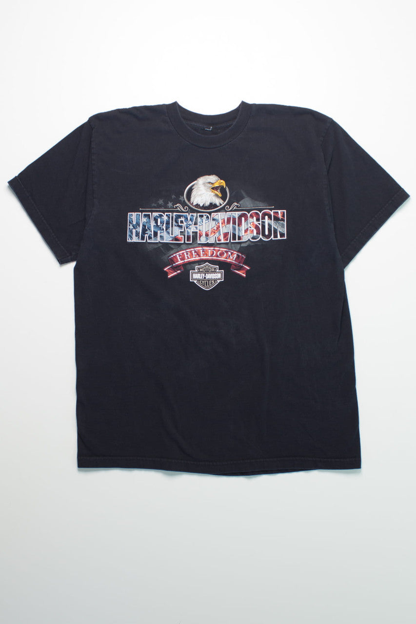 Vintage Harley Davidson Black Florida T-Shirt