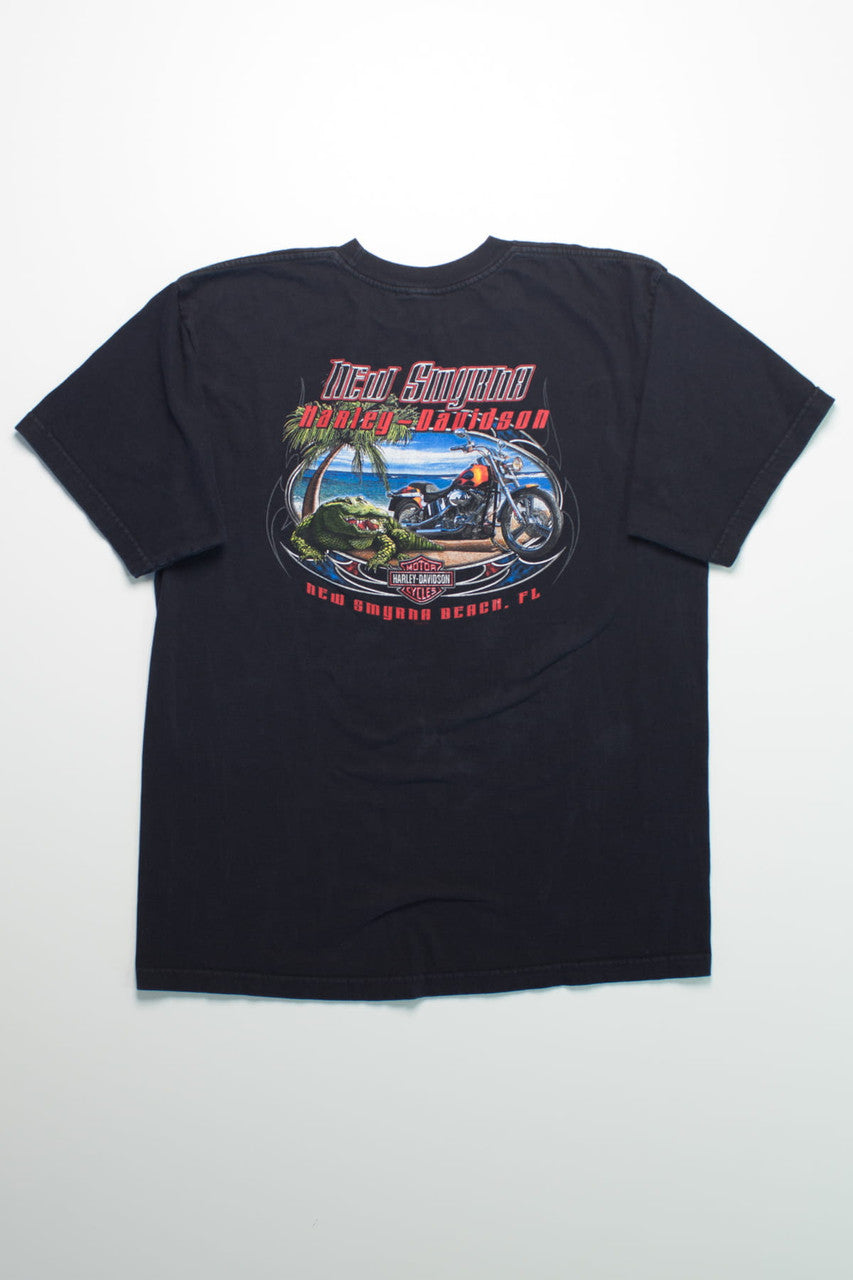 Vintage Harley Davidson Black Florida T-Shirt