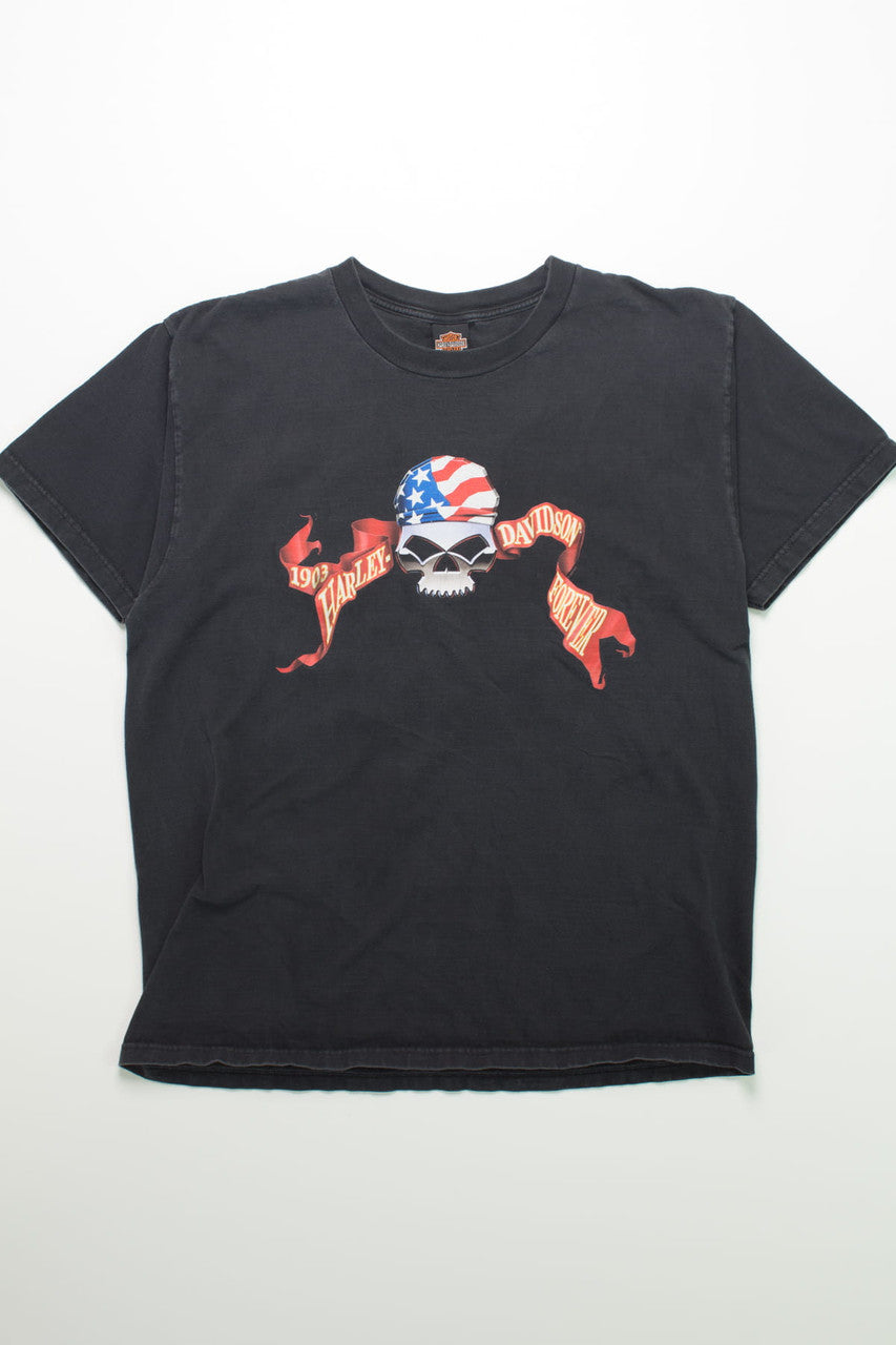 Vintage Pat Rogers Speedway Harley Davidson T-Shirt