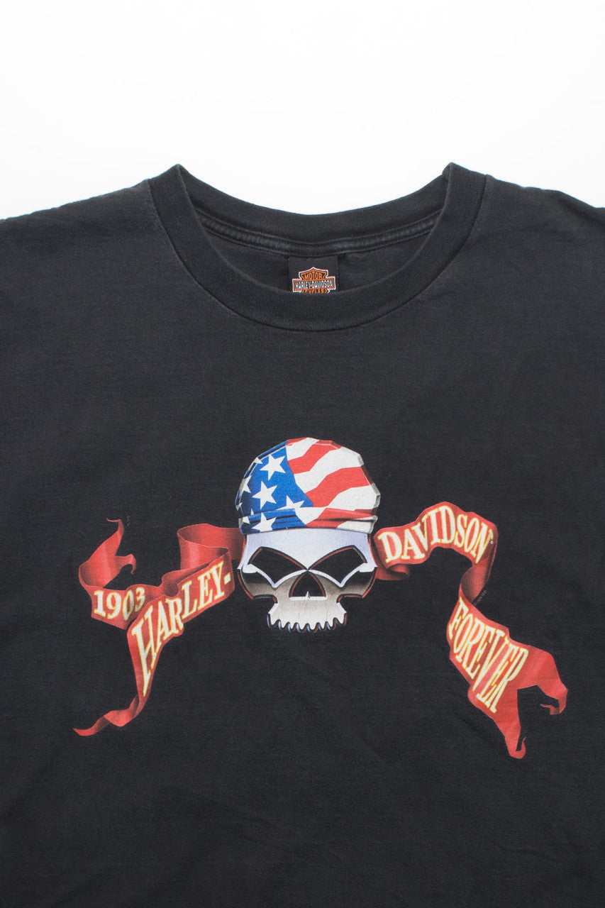 Vintage Pat Rogers Speedway Harley Davidson T-Shirt