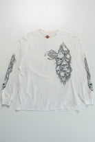 Skulls Harley Davidson Long Sleeve T-Shirt