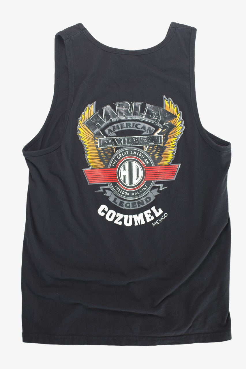 Cozumel Harley Davidson Sleeveless T-Shirt