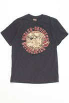 Vintage Bulldog Pocono Mtns Harley Davidson T-Shirt