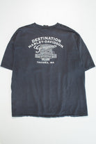 Shadowed Skull Harley Davidson T-Shirt