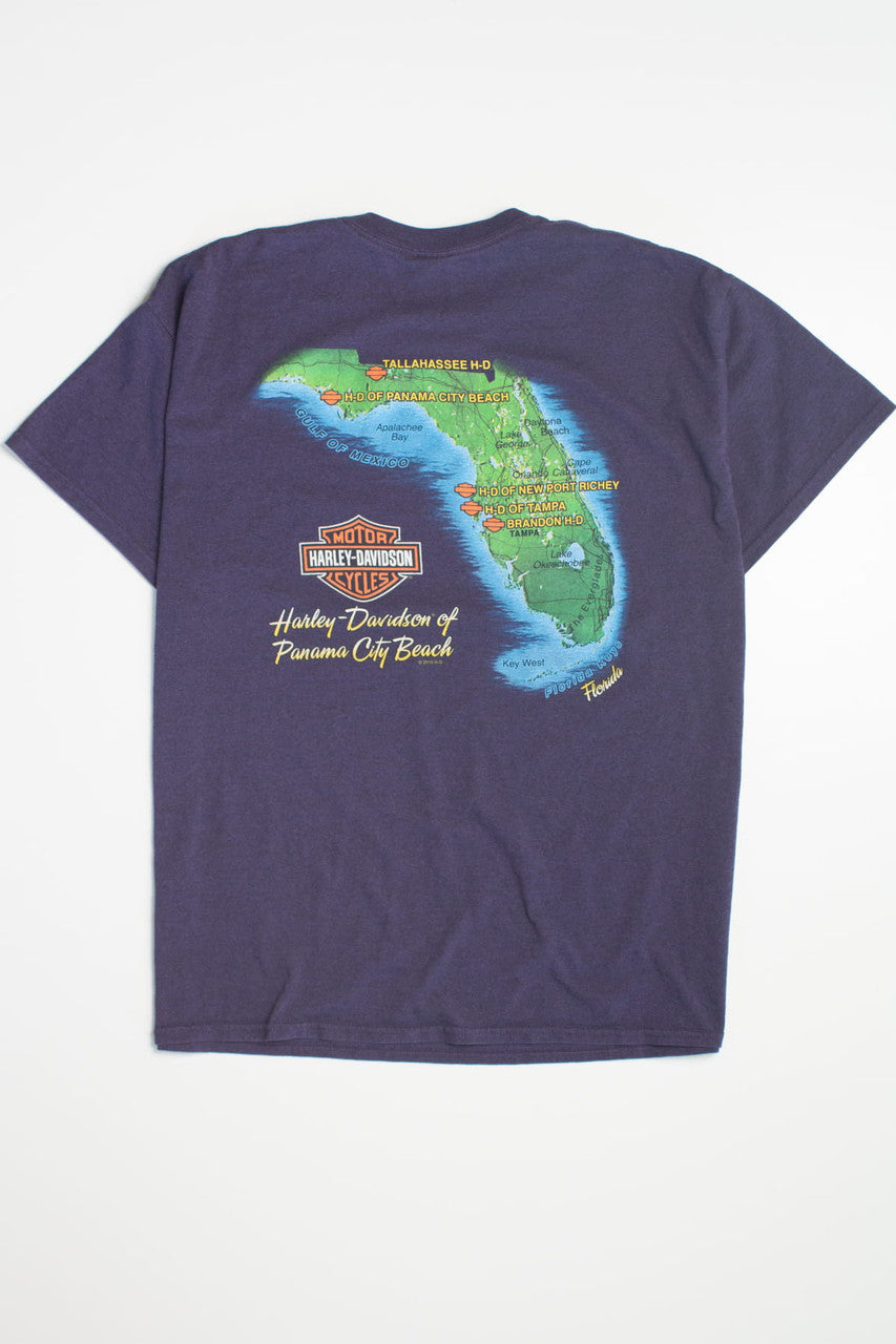 Vintage Panama City Beach Harley Davidson T-Shirt