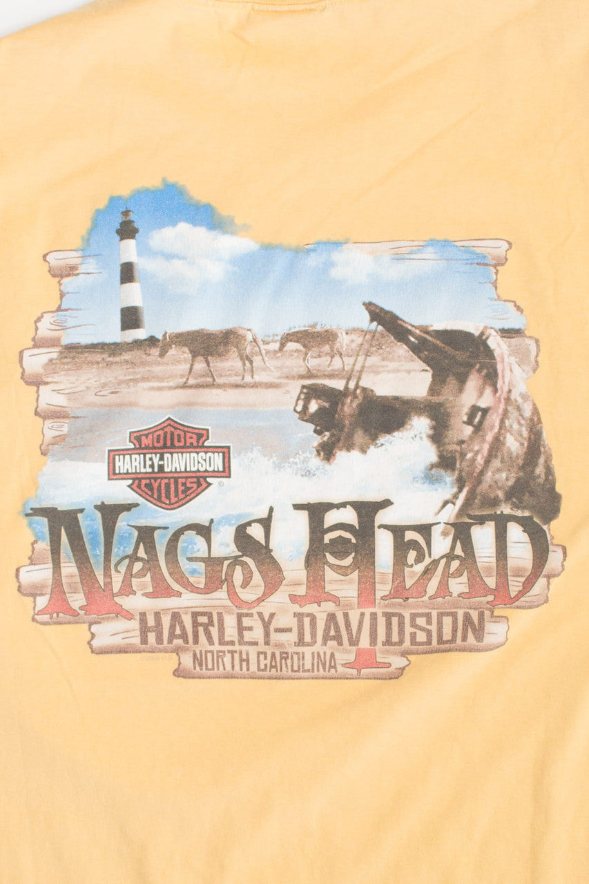 Vintage Nag's Head Harley Davidson T-Shirt