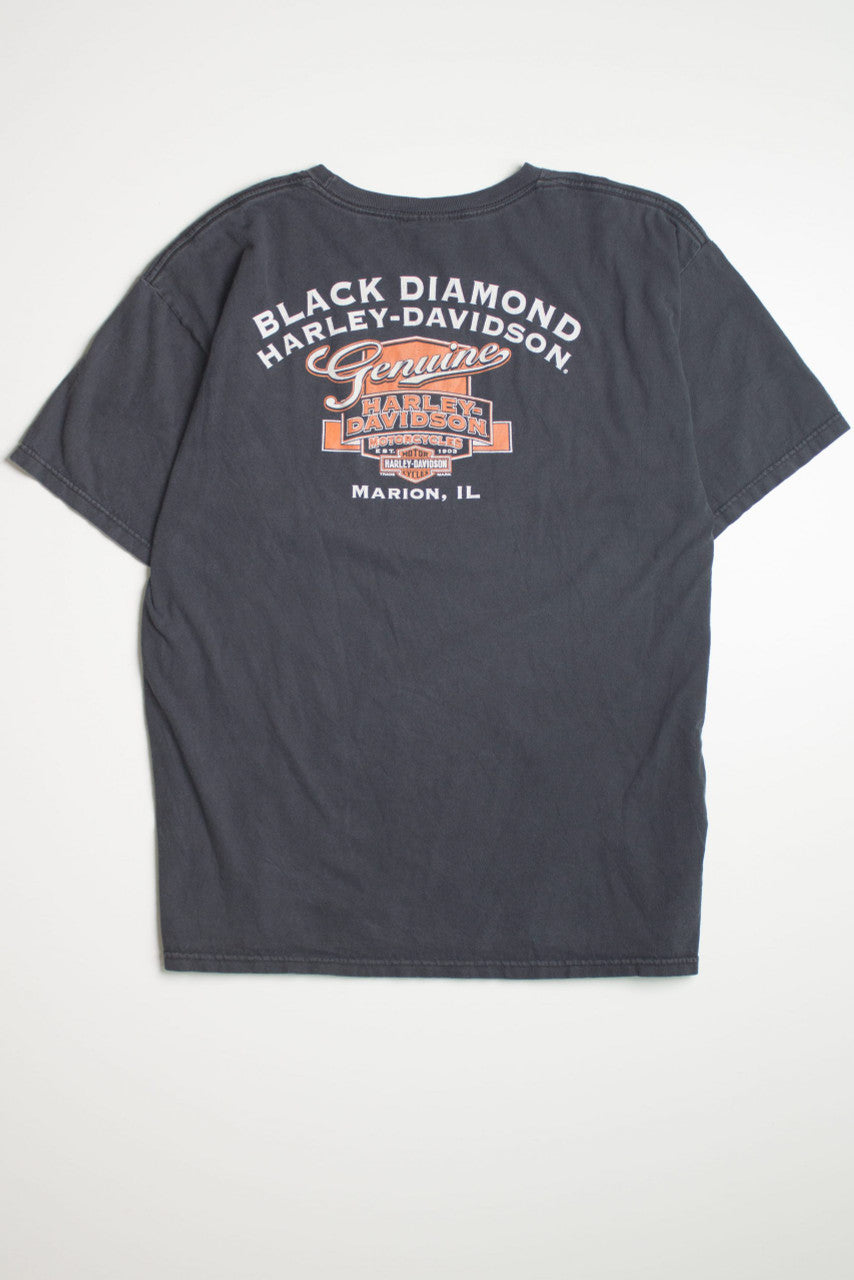 Vintage Black Diamond Harley Davidson T-Shirt 1