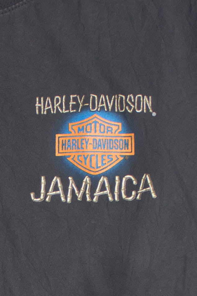 Vintage Jamaica Sleeveless Harley Davidson T-Shirt