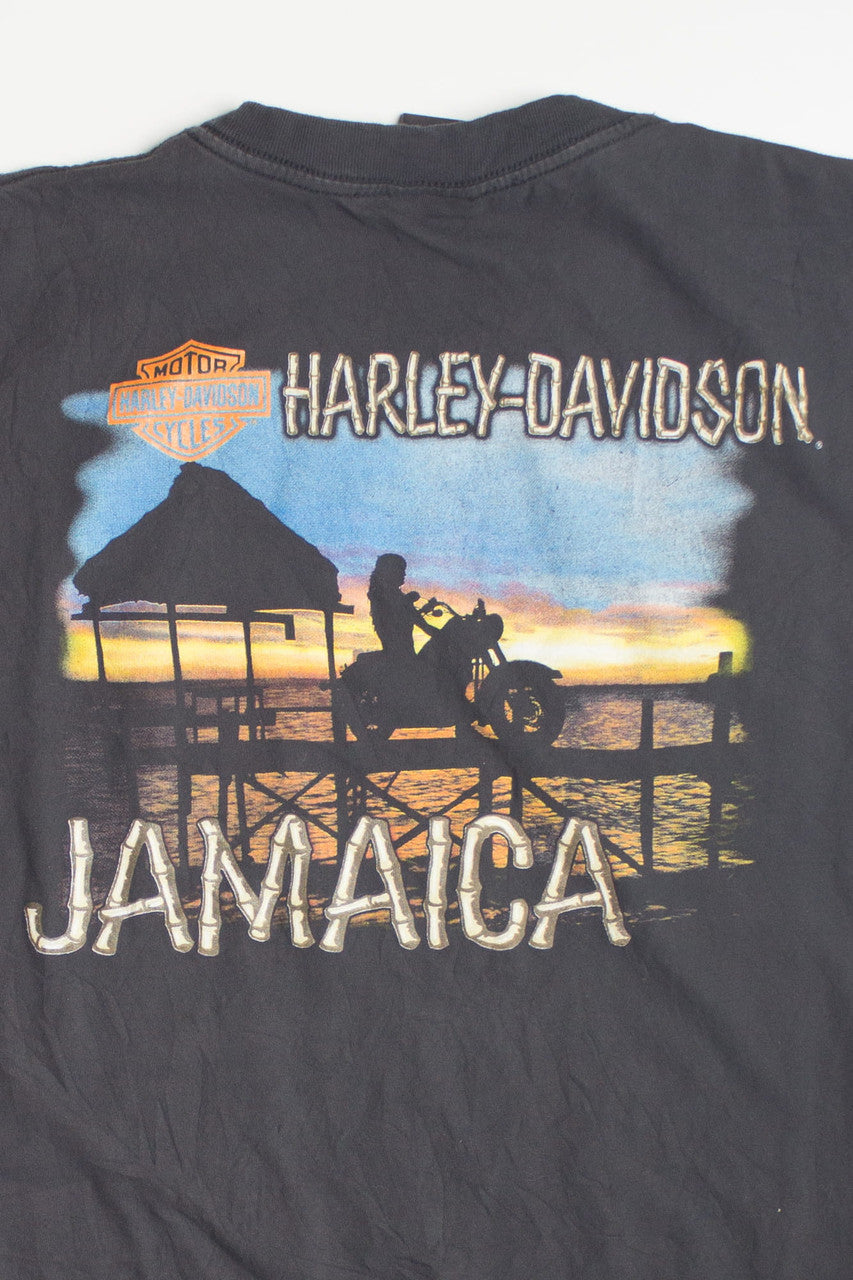 Vintage Jamaica Sleeveless Harley Davidson T-Shirt
