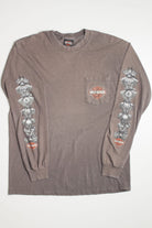 Vintage Whitt's Long Sleeve Harley Davidson T-Shirt
