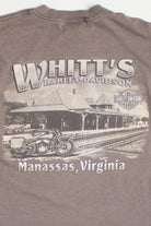 Vintage Whitt's Long Sleeve Harley Davidson T-Shirt