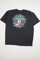 Alamo City Longhorn Skull Harley Davidson T-Shirt