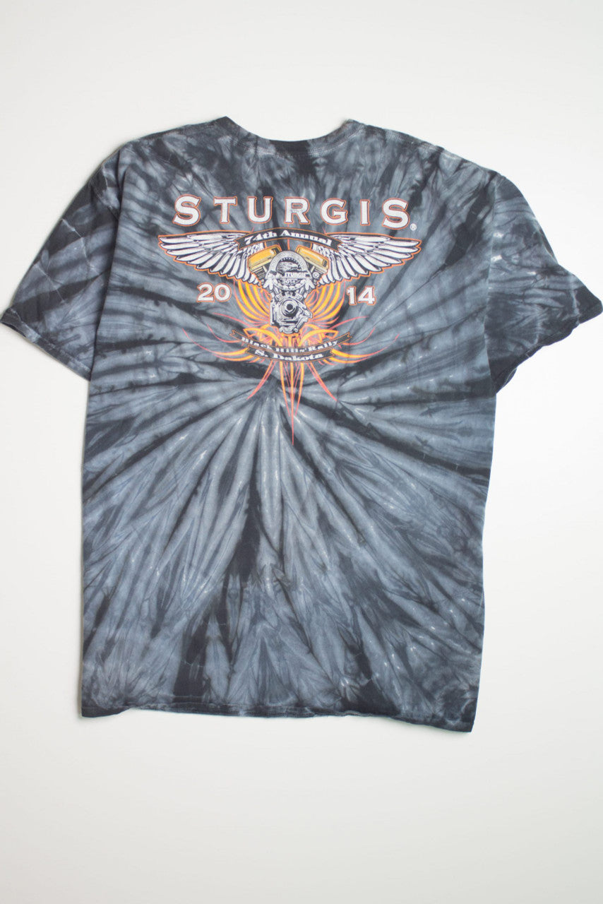 Tie Dye 2014 Sturgis Harley Davidson T-Shirt