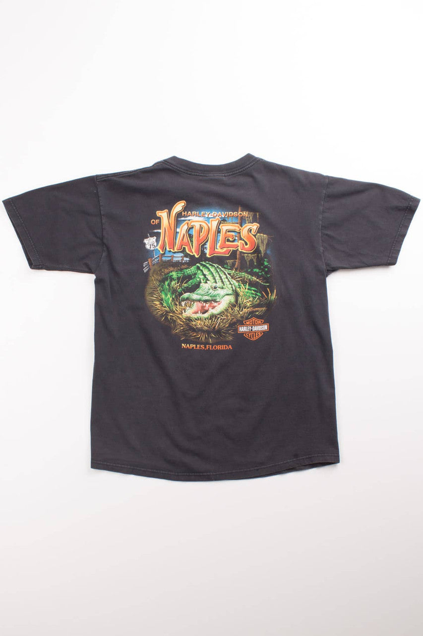 Vintage Naples Florida Harley Davidson T-Shirt