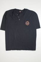 Vintage Appleton Henley Harley Davidson T-Shirt