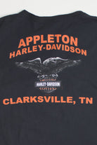 Vintage Appleton Henley Harley Davidson T-Shirt